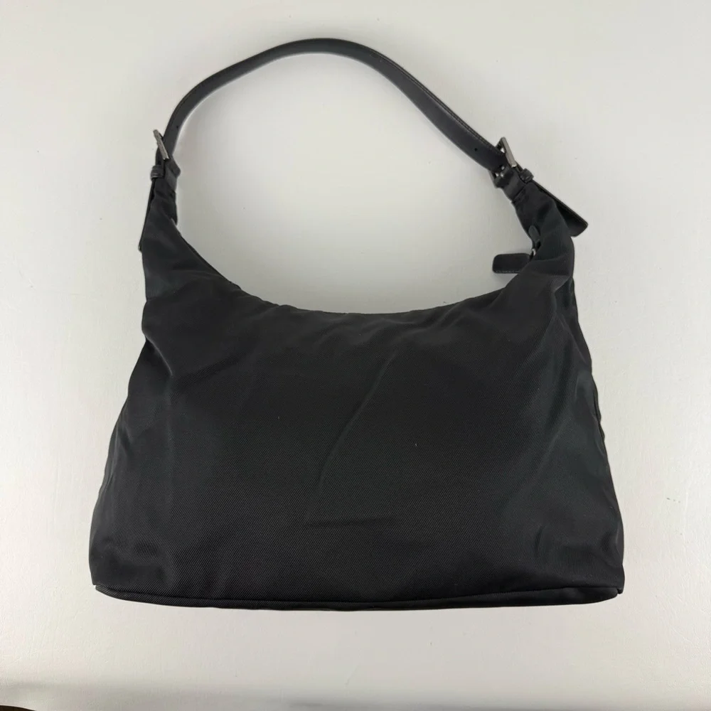 Vintage Coach Mercer Black Nylon Hobo Bag – Style 7422 (Y2K Era) - Picture 2 of 11